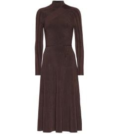 Peter Do - Seatbelt ribbed knit midi dress at Mytheresa